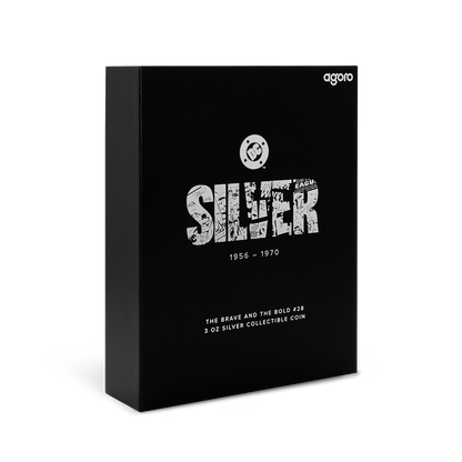 DC 90th Anniversary Silver Age The Brave and the Bold #28 Silver Coin AGORO