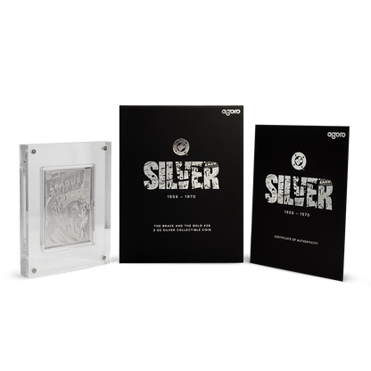 DC 90th Anniversary Silver Age The Brave and the Bold #28 Silver Coin AGORO