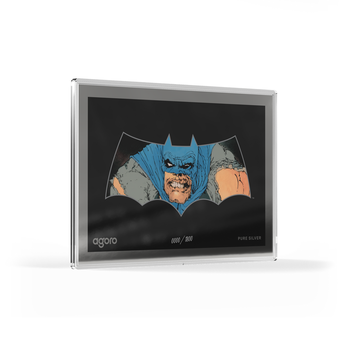 The Dark Knight Returns: BATMAN™ Silver Collectible Foil Agoro