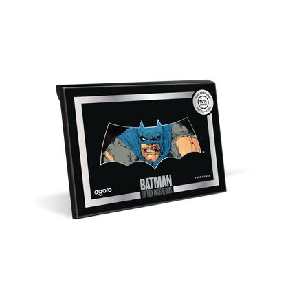 The Dark Knight Returns: BATMAN™ Silver Collectible Foil Agoro