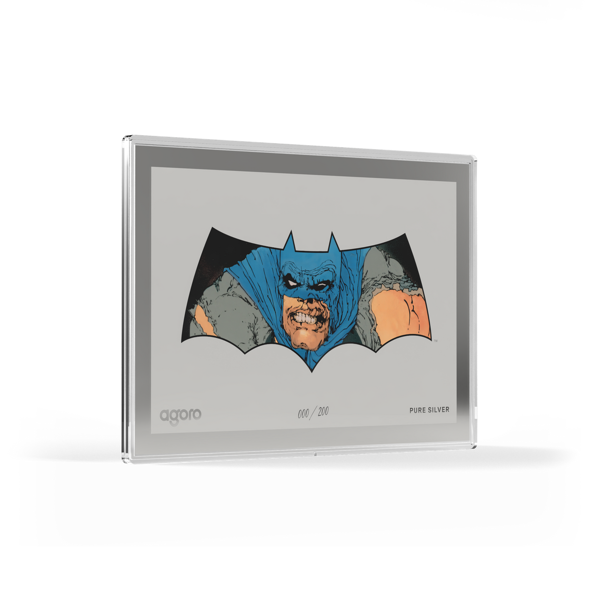 The Dark Knight Returns: BATMAN™ Silver Collectible Foil Agoro