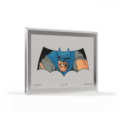 The Dark Knight Returns: BATMAN™ Silver Collectible Foil Agoro
