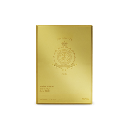 DC 90th Anniversary Golden Age Action Comics #1 Gilded Coin