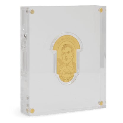 90 Years of DC The Man of Steel Pure Gold Collectible display AGORO