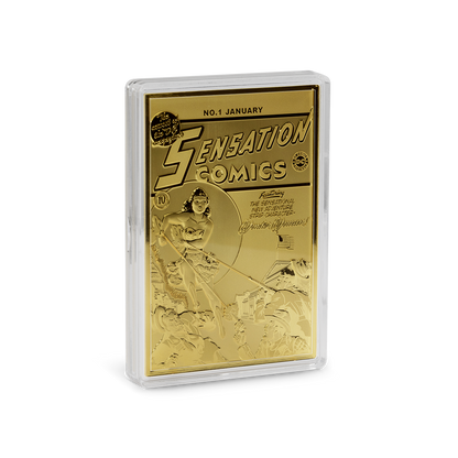 DC 90th Anniversary Golden Age Sensation Comics #1 Gilded Coin