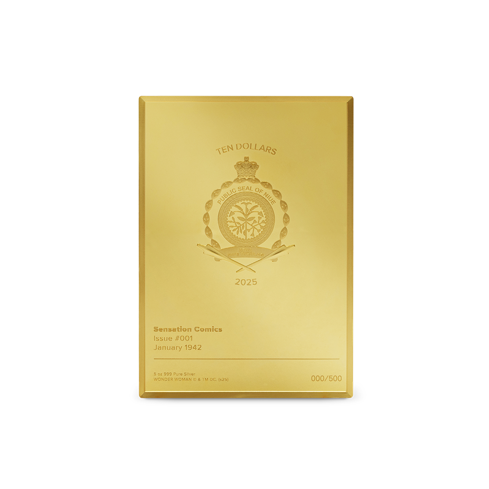 DC 90th Anniversary Golden Age Sensation Comics #1 Gilded Coin