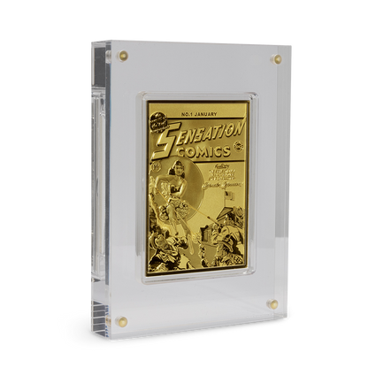 DC 90th Anniversary Golden Age Sensation Comics #1 Gilded Coin