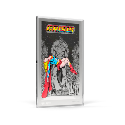 Death of Supergirl Crisis on Infinite Earths (1985) #7 Silver Collectible Foil AGORO