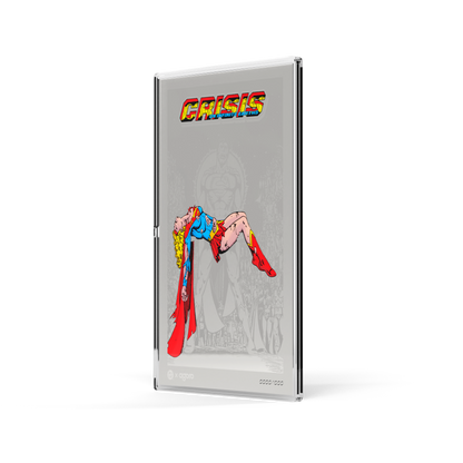 Death of Supergirl Crisis on Infinite Earths (1985) #7 Silver Collectible Foil AGORO