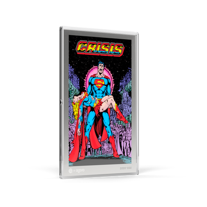 Death of Supergirl Crisis on Infinite Earths (1985) #7 Silver Collectible Foil AGORO