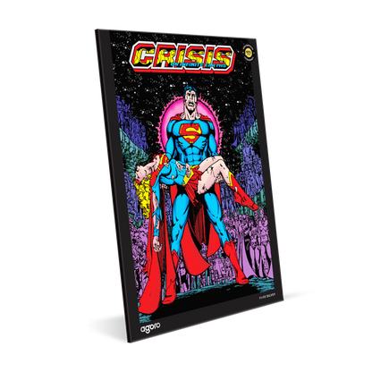 Death of Supergirl Crisis on Infinite Earths (1985) #7 Silver Collectible Foil AGORO