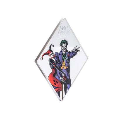 THE JOKER™ & HARLEY QUINN™ 3 Oz Silver Collectible Coin
