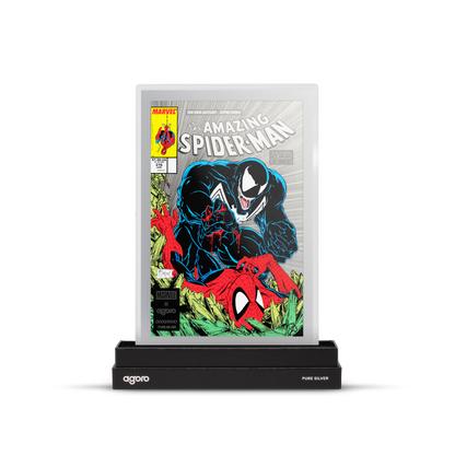 Marvel The Amazing Spiderman #316: Venom Unleashed Silver Collectible Foil AGORO