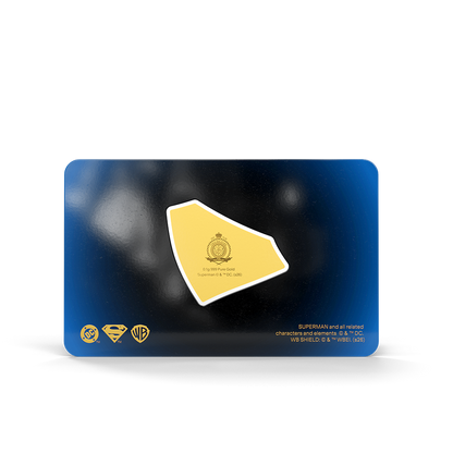 Superman's Emblem Pure Gold Collectible Agoro