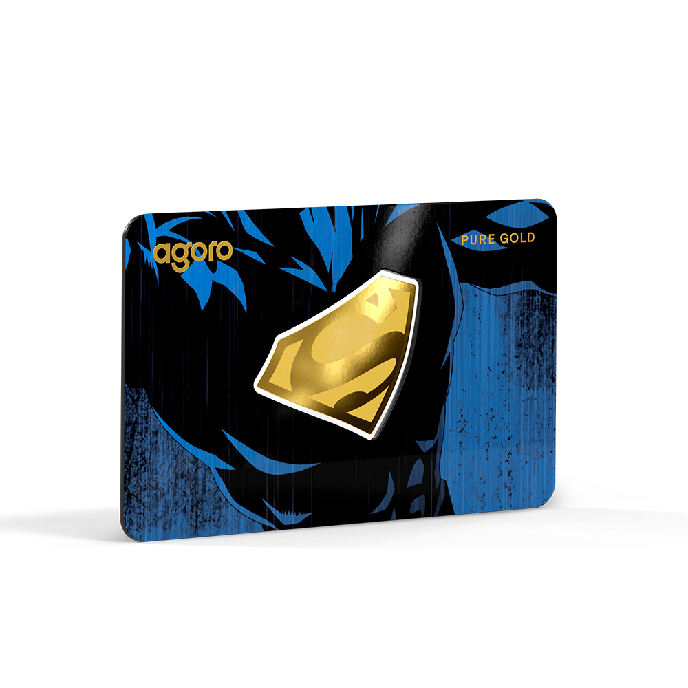 Superman's Emblem Pure Gold Collectible Agoro