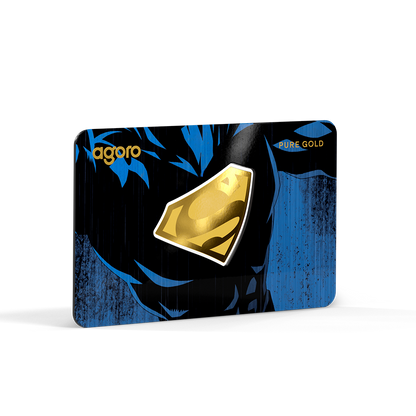 Superman's Emblem Pure Gold Collectible Agoro