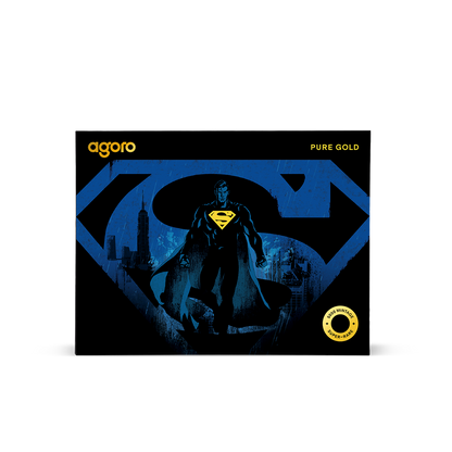 Superman's Emblem Pure Gold Collectible Agoro