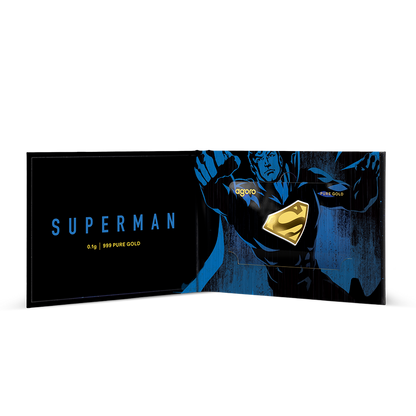 Superman's Emblem Pure Gold Collectible Agoro