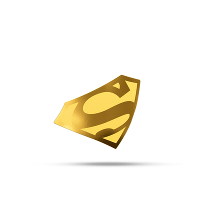 Superman's Emblem Pure Gold Collectible Agoro