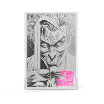 Batman Three Jokers #1 The Clown Silver Collectible Foil AGORO