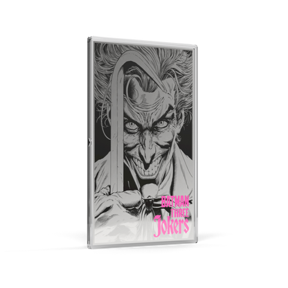 Batman Three Jokers #1 The Clown Silver Collectible Foil AGORO