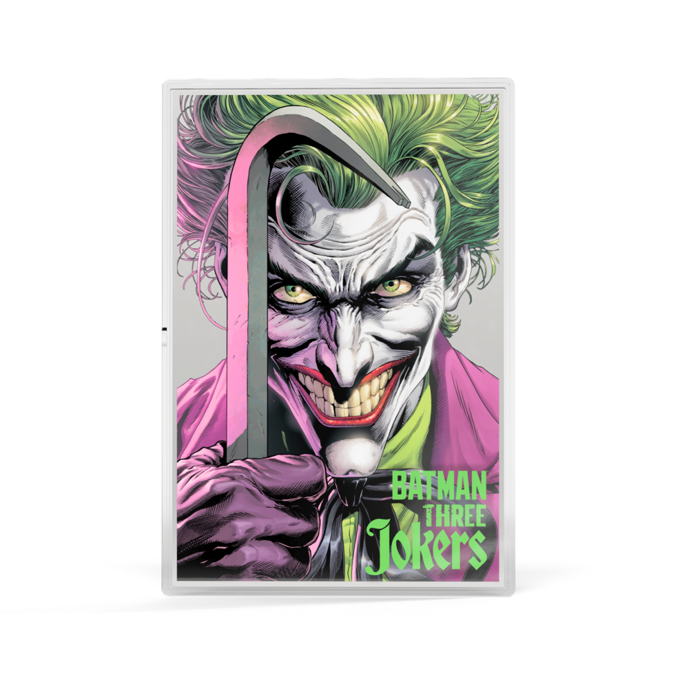 Batman Three Jokers #1 The Clown Silver Collectible Foil - Agoro