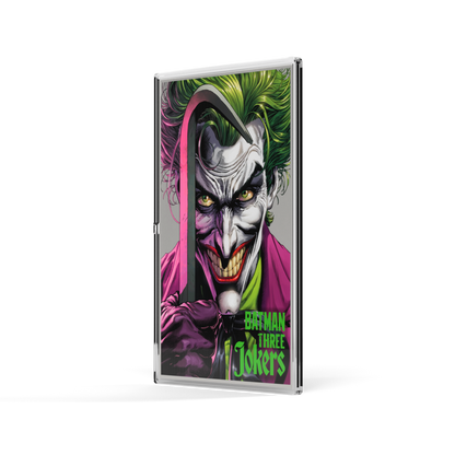 Batman Three Jokers #1 The Clown Silver Collectible Foil AGORO