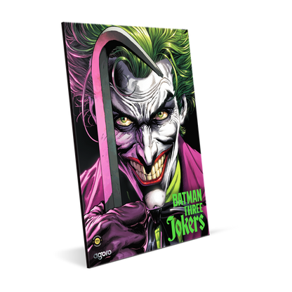 Batman Three Jokers #1 The Clown Silver Collectible Foil AGORO
