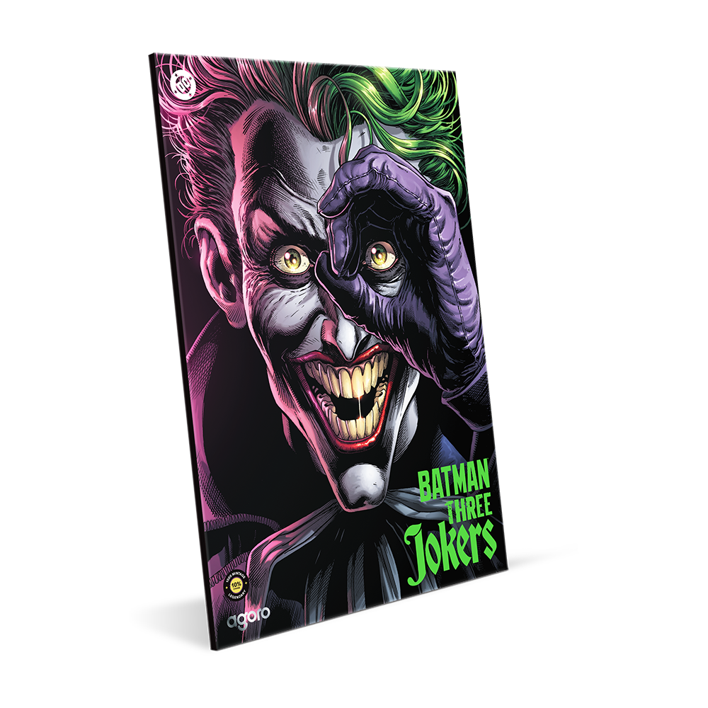 Batman Three Jokers #3 The Comedian Silver Collectible Foil