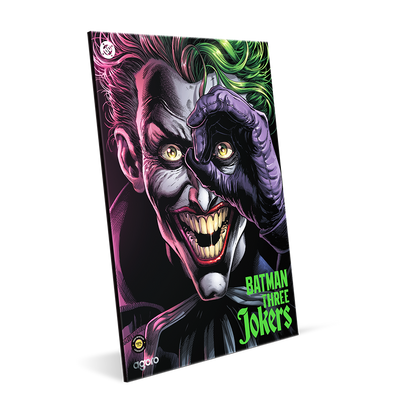 Batman Three Jokers #3 The Comedian Silver Collectible Foil Agoro