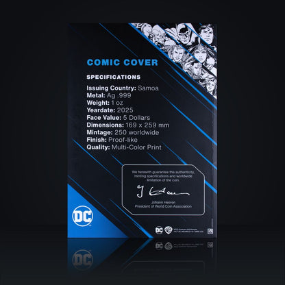 DC Comics Iconic Covers: Superman #204 1 Oz Pure Silver Foil 2025