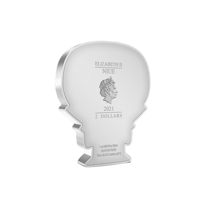 DEATHSTROKE™ DC Comic Series Chibi 1 Oz Silver Coin $2 Niue 2021