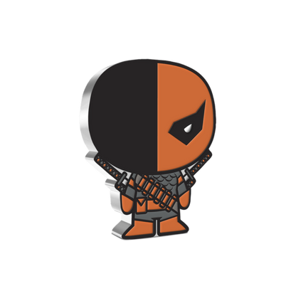 DEATHSTROKE™ DC Comic Series Chibi 1 Oz Silver Coin $2 Niue 2021