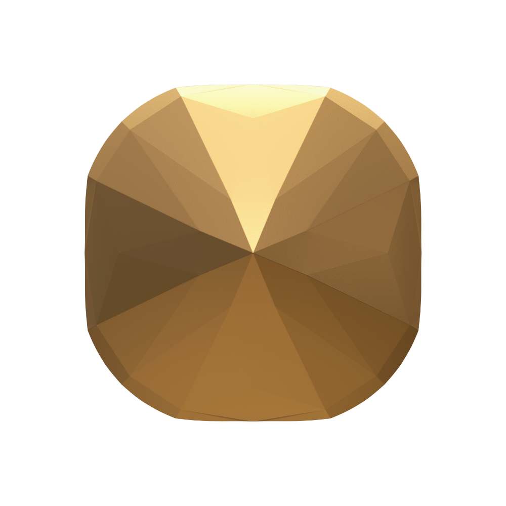 DE BEERS Ideal Cushion Diamond Pure Gold Coin $500 Canada 2024