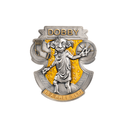 DOBBY Harry Potter 2 Oz Silver Coin $5 Samoa 2024