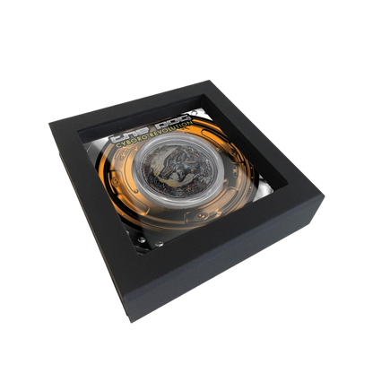 DOG Cyborg Revolution 3 Oz Silver Coin $20 Palau 2023