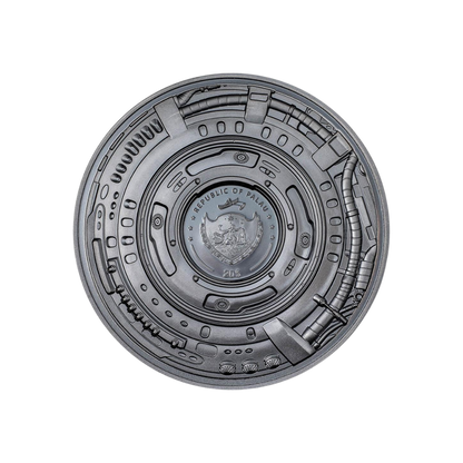DOG Cyborg Revolution 3 Oz Silver Coin $20 Palau 2023