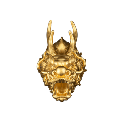 DRAGON HEAD 3D 3 Oz Silver Coin $5 Samoa 2024