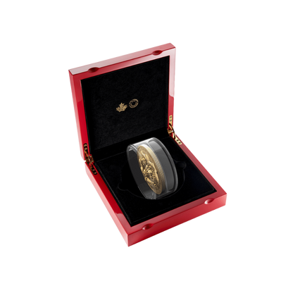 DRAGON Lunar Year Gold Coin $350 Canada 2024