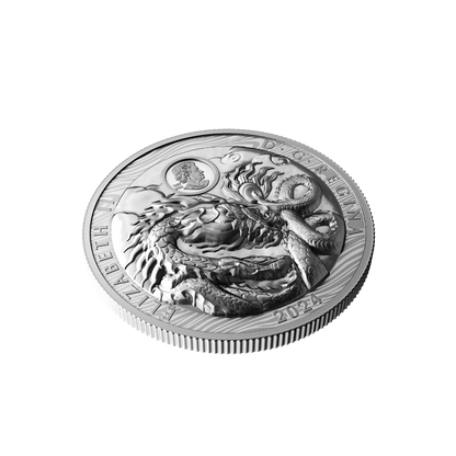 DRAGON Lunar Year Silver Coin $50 Canada 2024