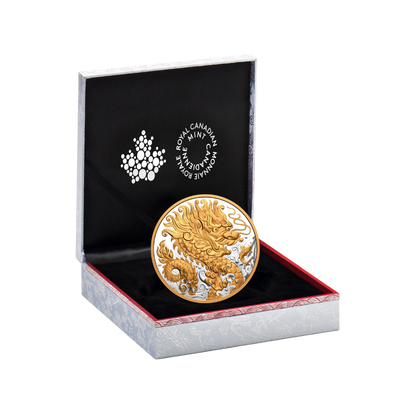 DRAGON TRIUMPHANT Silver Coin $125 Canada 2021