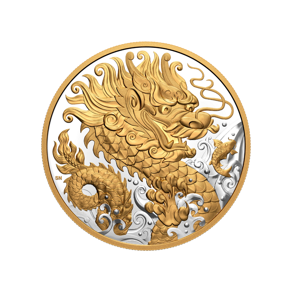 DRAGON TRIUMPHANT Silver Coin $125 Canada 2021