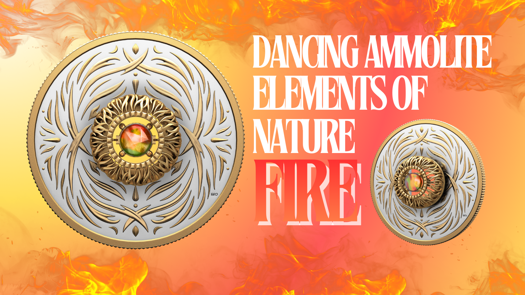 2026 Dancing Ammolite Fire | Parthava Coin