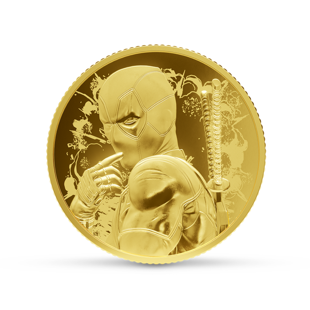Deadpool & Wolverine 1/4 Oz Pure Gold Collectible 2026 Royal Canadian Mint X agoro