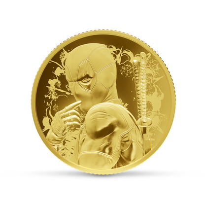 Deadpool & Wolverine 1/4 Oz Pure Gold Collectible 2026 Royal Canadian Mint X agoro