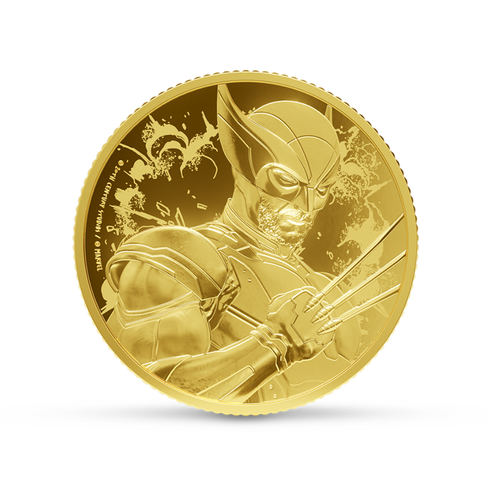Deadpool & Wolverine 1/4 Oz Pure Gold Collectible 2026 Royal Canadian Mint X agoro