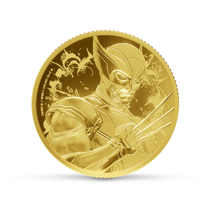 Deadpool & Wolverine 1/4 Oz Pure Gold Collectible 2026 Royal Canadian Mint X agoro