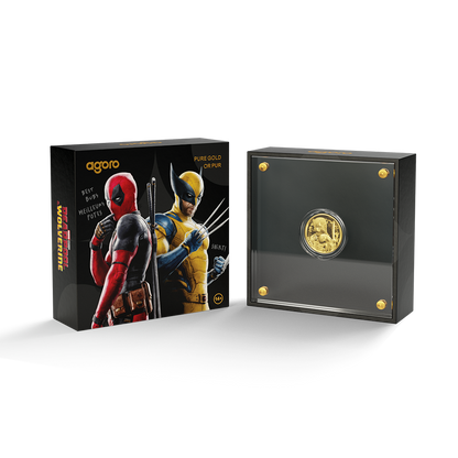 Deadpool & Wolverine 1/4 Oz Pure Gold Collectible 2026 Royal Canadian Mint X agoro