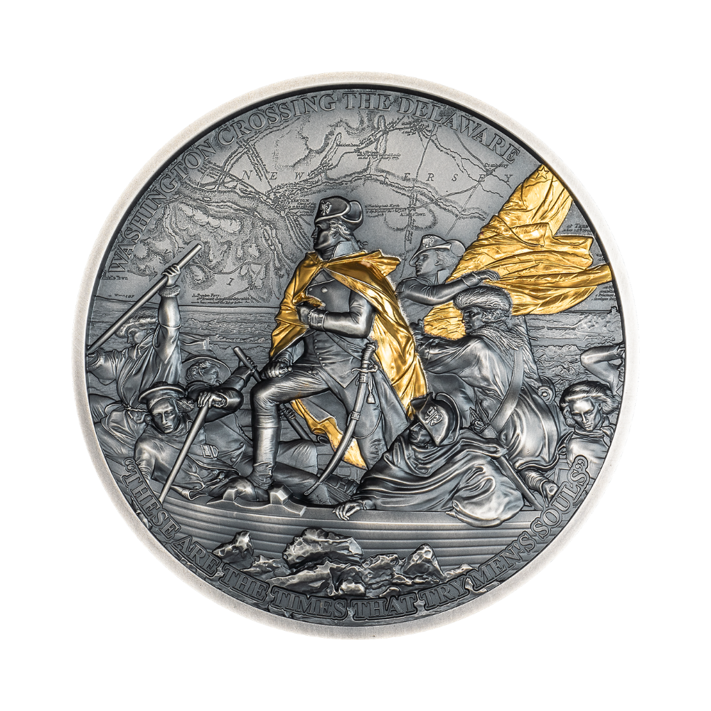 Delaware Forging of Independence 2 Oz Silver Coin 2026 CIT