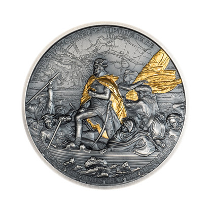 Delaware Forging of Independence 2 Oz Silver Coin 2026 CIT